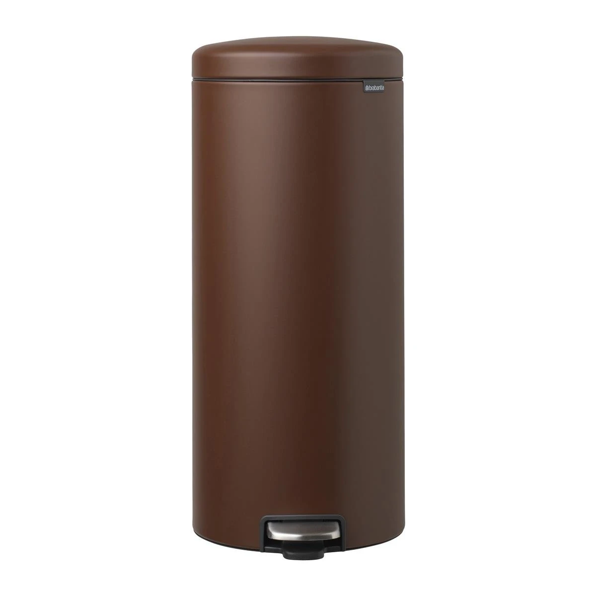 Brabantia NewIcon Pedaalemmer 30 Liter - Mineral Cosy Brown 3 Brabantia NewIcon Pedaalemmer 30 Liter - Mineral Cosy Brown