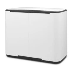 Brabantia Bo Pedaalemmer 11 + 23 L - Wit -Brabantia 10105868