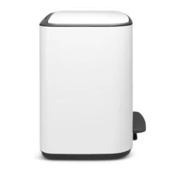 Brabantia Bo Pedaalemmer 11 + 23 L - Wit -Brabantia 10105871