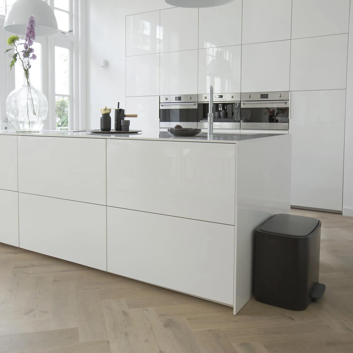Brabantia Bo Pedaalemmer 11 + 23 L - Zwart 18 Brabantia Bo Pedaalemmer 11 + 23 L - Zwart - Afbeelding 16