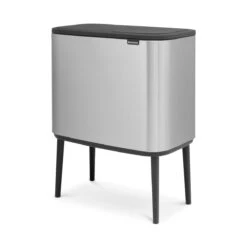 Brabantia Bo Touch Bin Afvalemmer 11 + 23 L - Vingerafdrukvrij - Zilver 26 Brabantia Bo Touch Bin Afvalemmer 11 + 23 L - Vingerafdrukvrij - Zilver -Brabantia 10125997