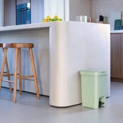 Brabantia StepUp Pedaalemmer - 16 L - Jade Green -Brabantia 10129861