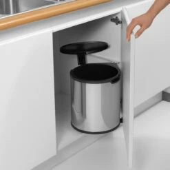 Brabantia Built-In Bin Afvalemmer 15 Liter Glans 15 Brabantia Built-In Bin Afvalemmer 15 Liter Glans -Brabantia 10176655