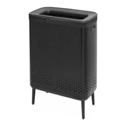 Brabantia Bo Hi Wasbox 2 X 45 L - Matt Black -Brabantia 10182898