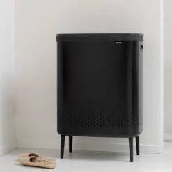 Brabantia Bo Hi Wasbox 2 X 45 L - Matt Black -Brabantia 10183719