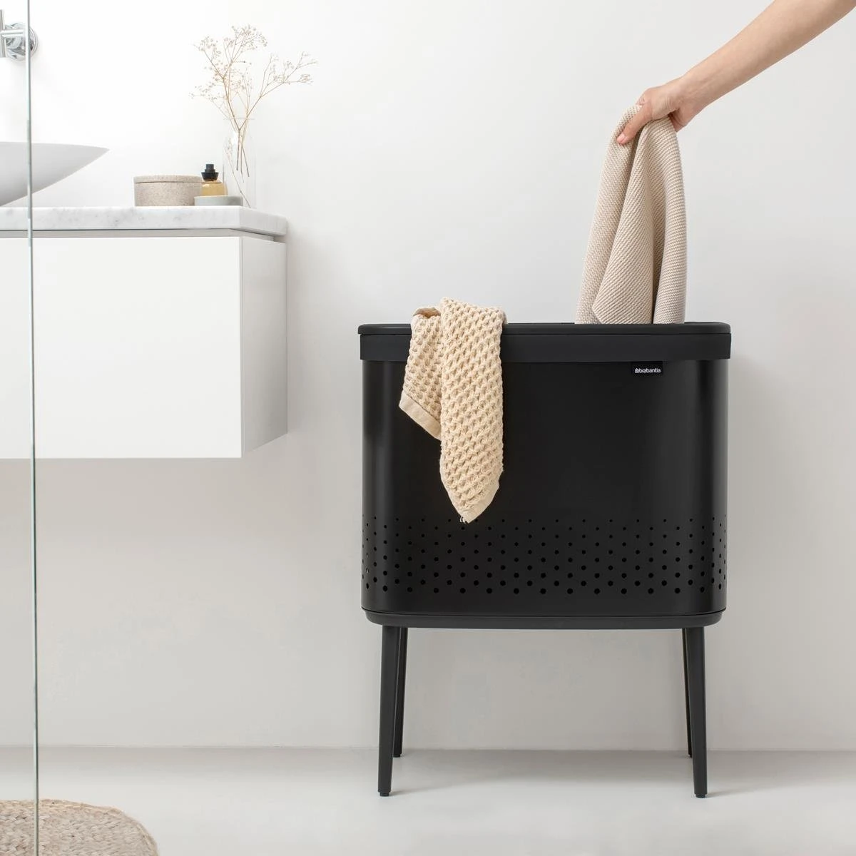 Brabantia Bo Wasbox 60 L - Mat Black 14 Brabantia Bo Wasbox 60 L - Mat Black - Afbeelding 12