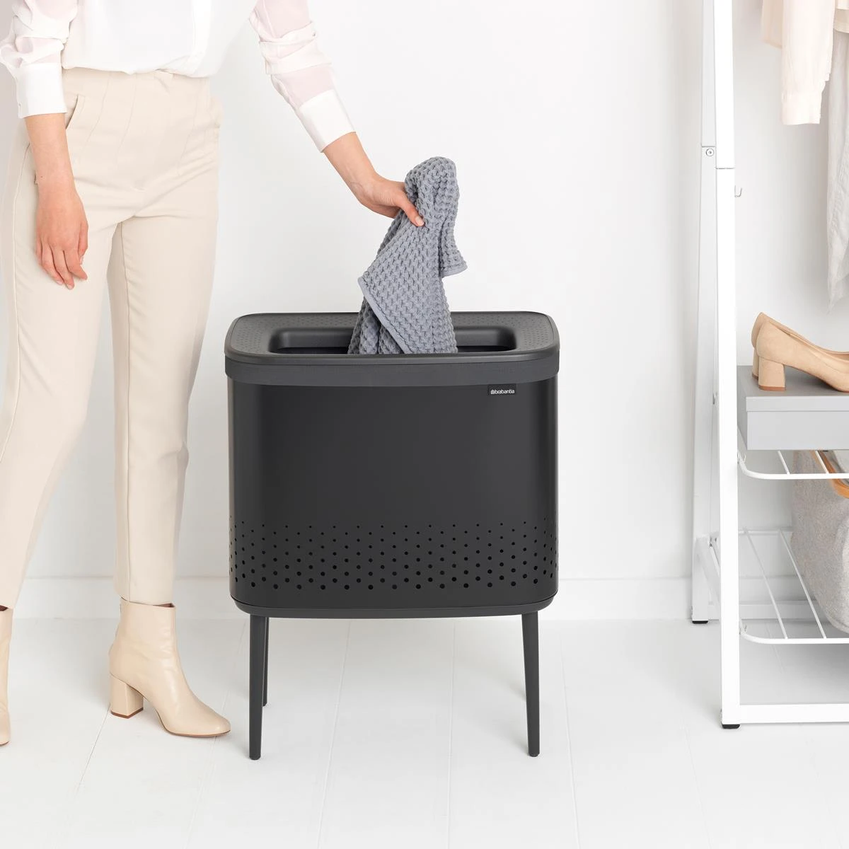 Brabantia Bo Wasbox 60 L - Mat Black 16 Brabantia Bo Wasbox 60 L - Mat Black - Afbeelding 14