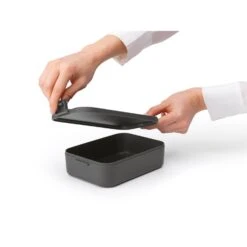 Brabantia Make En Take Lunchbox Medium Donkergrijs -Brabantia 102 2520 3 1