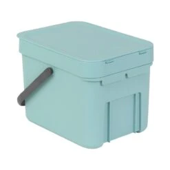 Brabantia Sort & Go Afvalemmer 6 L - Lichtblauw 33 Brabantia Sort & Go Afvalemmer 6 L - Lichtblauw -Brabantia 10231074