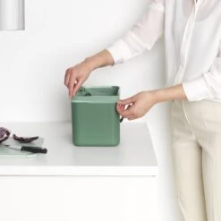 Brabantia Sort & Go Afvalemmer 6 L - Groen -Brabantia 10231197