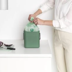 Brabantia Sort & Go Afvalemmer 6 L - Groen -Brabantia 10231206