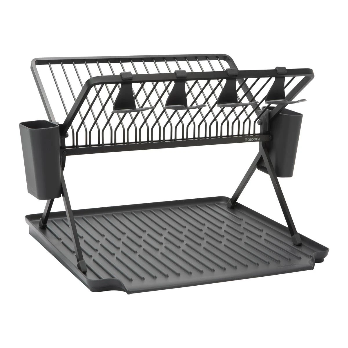 Brabantia Sink Side Inklapbaar Afdruiprek - Dark Grey 3 Brabantia Sink Side Inklapbaar Afdruiprek - Dark Grey