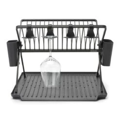 Brabantia Sink Side Inklapbaar Afdruiprek - Dark Grey 22 Brabantia Sink Side Inklapbaar Afdruiprek - Dark Grey -Brabantia 10241019