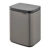 Brabantia Bo Afvalemmer 4 L - Platinum 1 Brabantia Bo Afvalemmer 4 L - Platinum -Brabantia 10250569