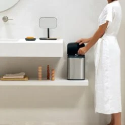 Brabantia Bo Afvalemmer 4 L - Matt Steel FPP -Brabantia 10255009