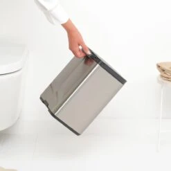 Brabantia Bo Afvalemmer 7 L - Matt Steel FPP 27 Brabantia Bo Afvalemmer 7 L - Matt Steel FPP -Brabantia 10256539