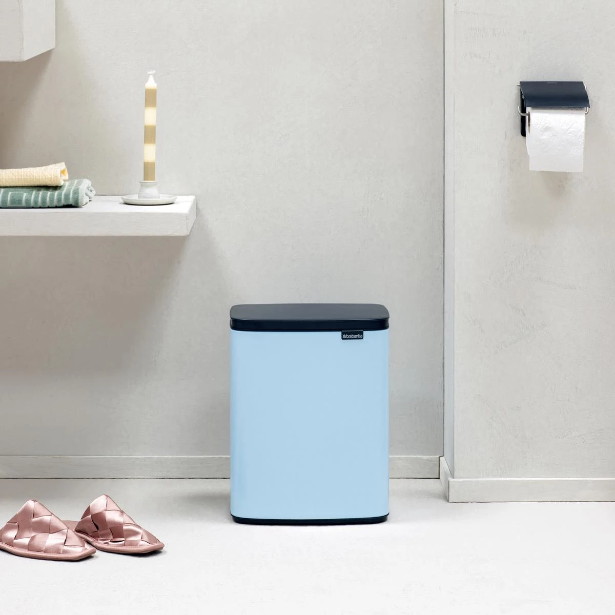 Brabantia Bo Afvalemmer 7 L - Dreamy Blue 15 Brabantia Bo Afvalemmer 7 L - Dreamy Blue - Afbeelding 13