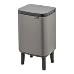 Brabantia Bo Hi Afvalemmer 4 L - Platinum -Brabantia 10257657