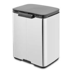 Brabantia Bo Afvalemmer 7 L - Brilliant Steel -Brabantia 10257658