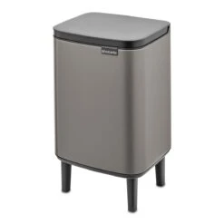 Brabantia Bo Hi Afvalemmer 7 L - Platinum -Brabantia 10257663