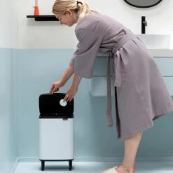 Brabantia Bo Hi Afvalemmer 12 L - White -Brabantia 10257685