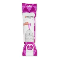 Brabantia Type C PerfectFit Jaarverpakking Afvalzak 10-12 Liter - 200 Stuks 13 Brabantia Type C PerfectFit Jaarverpakking Afvalzak 10-12 Liter - 200 Stuks -Brabantia 10292410