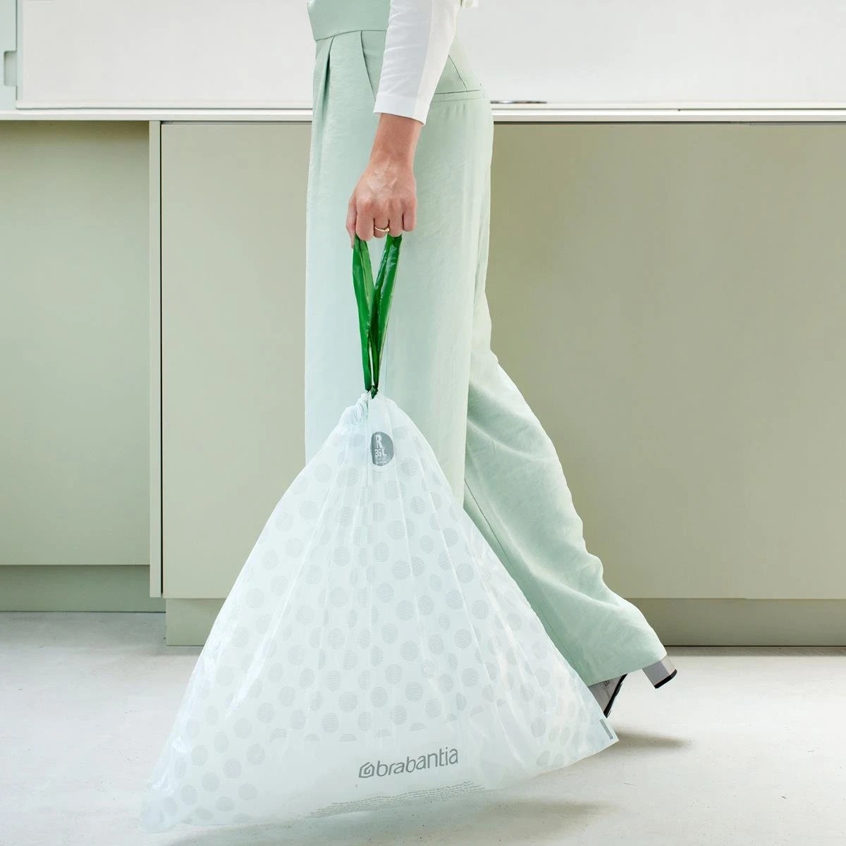 Brabantia Type W PerfectFit Jaarverpakking Afvalzak 5 Liter - 200 Stuks 10 Brabantia Type W PerfectFit Jaarverpakking Afvalzak 5 Liter - 200 Stuks - Afbeelding 8