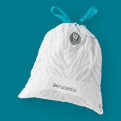 Brabantia Type W PerfectFit Jaarverpakking Afvalzak 5 Liter - 200 Stuks 19 Brabantia Type W PerfectFit Jaarverpakking Afvalzak 5 Liter - 200 Stuks -Brabantia 10292431
