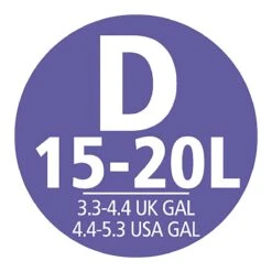 Brabantia PerfectFit Type D Afvalzakken 15-20 L - 40 Zakken -Brabantia 10292537