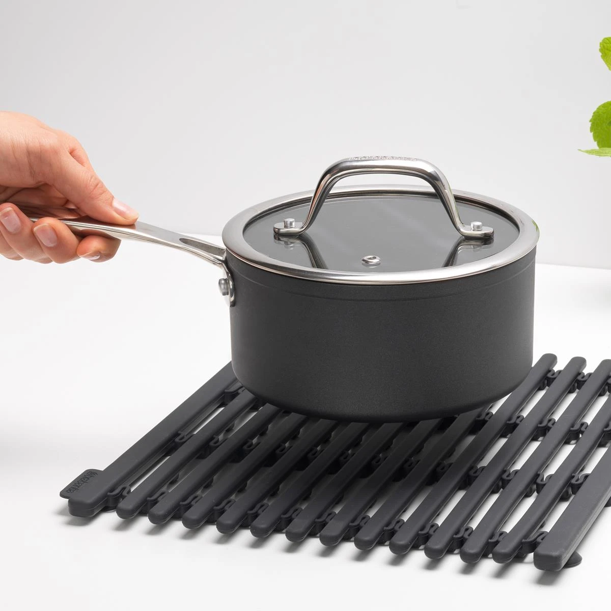 Brabantia Sink Side Gootsteen Mat - Dark Grey 5 Brabantia Sink Side Gootsteen Mat - Dark Grey - Afbeelding 3