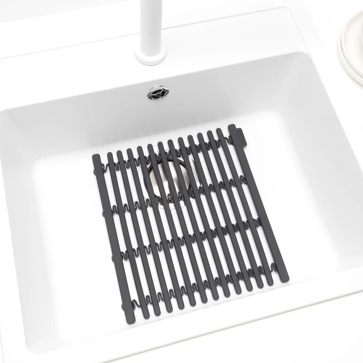 Brabantia Sink Side Gootsteen Mat - Dark Grey 9 Brabantia Sink Side Gootsteen Mat - Dark Grey - Afbeelding 7
