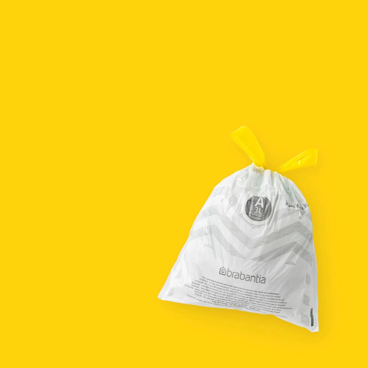 Brabantia Type A PerfectFit Afvalzak 3 Liter - 20 Zakken 9 Brabantia Type A PerfectFit Afvalzak 3 Liter - 20 Zakken - Afbeelding 7