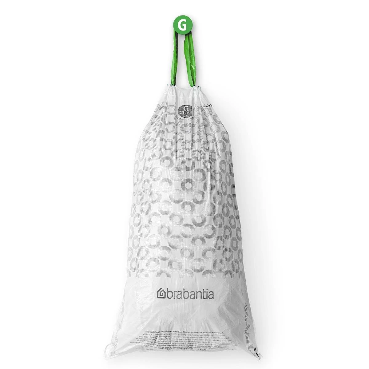 Brabantia Type G PerfectFit Afvalzak 23-30 Liter - 20 Zakken 8 Brabantia Type G PerfectFit Afvalzak 23-30 Liter - 20 Zakken - Afbeelding 6