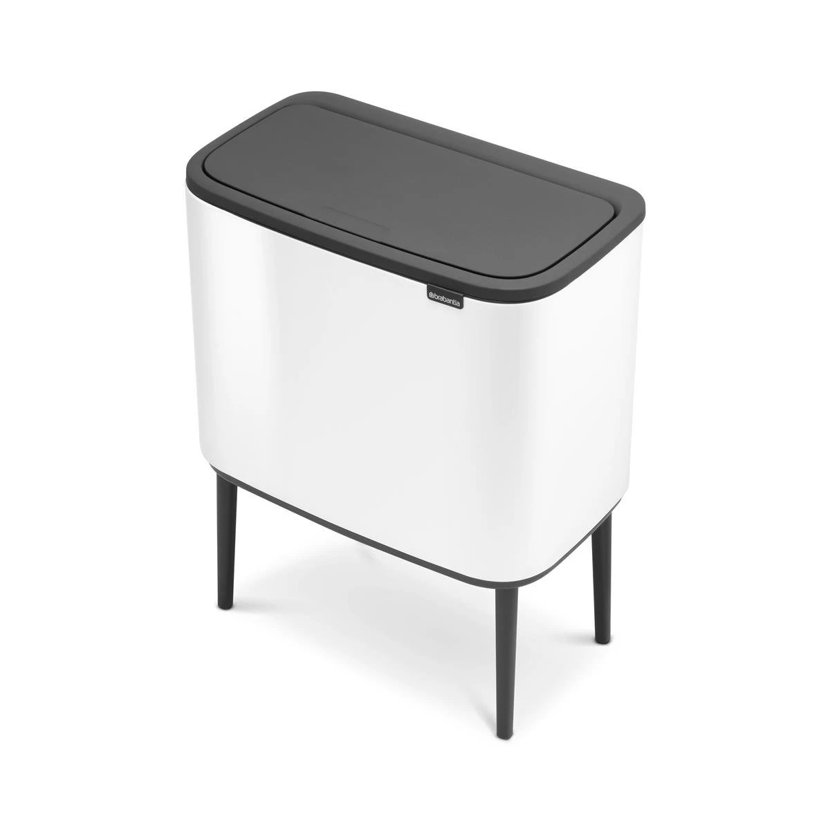 Brabantia Bo Touch Bin Afvalemmer 3 X 11 L - Wit 7 Brabantia Bo Touch Bin Afvalemmer 3 X 11 L - Wit - Afbeelding 5