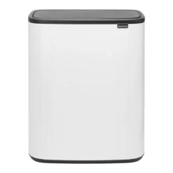 Brabantia Bo Touch Bin Afvalemmer 2 X 30 L - Wit -Brabantia 10695054