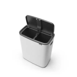 Brabantia Bo Touch Bin Afvalemmer 2 X 30 L - Wit -Brabantia 10696997