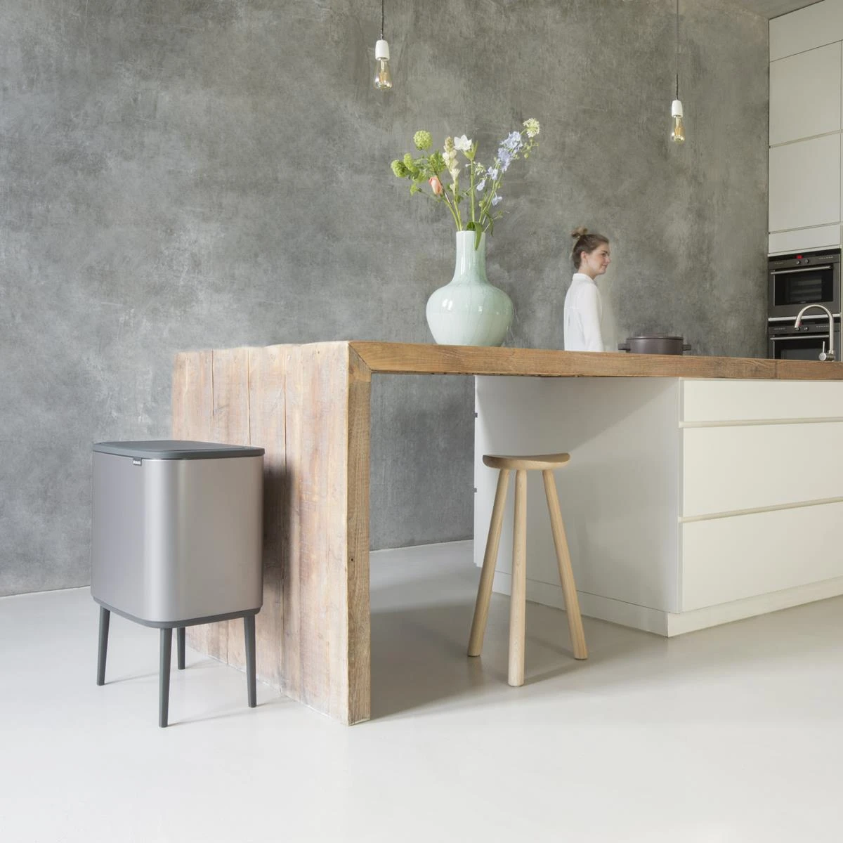 Brabantia Bo Touch Bin Afvalemmer 11 + 23 L - Platinum 22 Brabantia Bo Touch Bin Afvalemmer 11 + 23 L - Platinum - Afbeelding 20