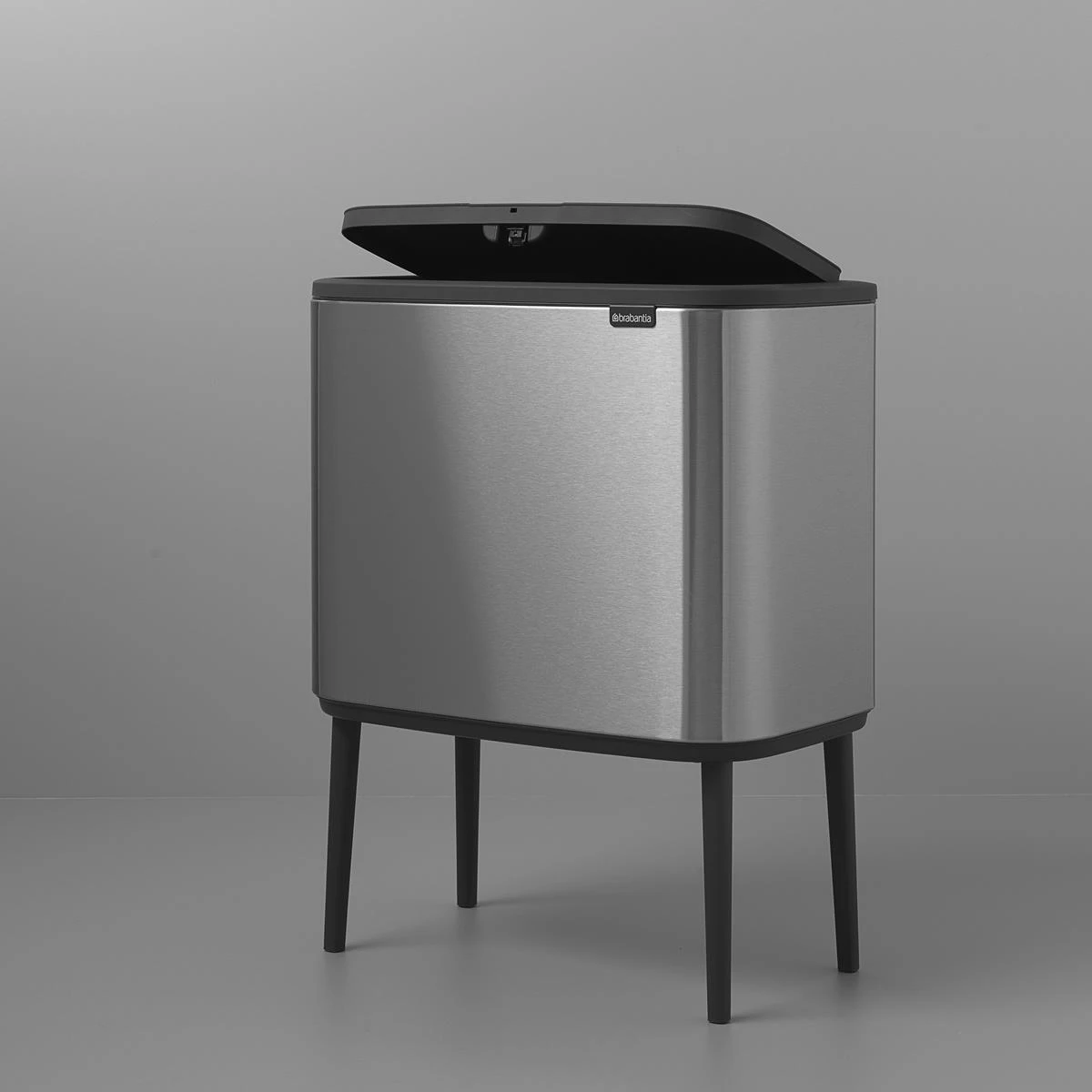 Brabantia Bo Touch Bin Afvalemmer 11 + 23 L - Vingerafdrukvrij - Zilver 22 Brabantia Bo Touch Bin Afvalemmer 11 + 23 L - Vingerafdrukvrij - Zilver - Afbeelding 20