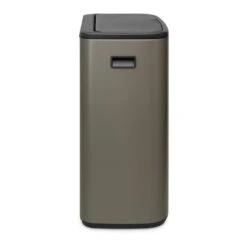 Brabantia Bo Touch Bin Afvalemmer 2 X 30 L - Platinum -Brabantia 10697058