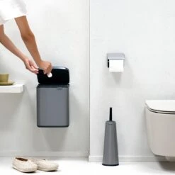 Brabantia Bo Afvalemmer 7 L - Platinum -Brabantia 10713061