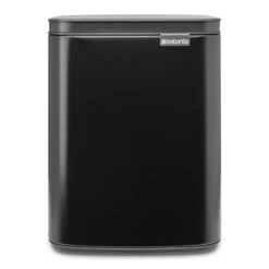 Brabantia Bo Afvalemmer 7 L - Matt Black -Brabantia 10713065