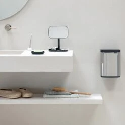 Brabantia Bo Afvalemmer 4 L - Brilliant Steel -Brabantia 10713067