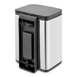 Brabantia Bo Afvalemmer 4 L - Brilliant Steel -Brabantia 10713086