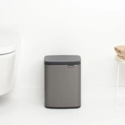 Brabantia Bo Afvalemmer 7 L - Platinum -Brabantia 10713093