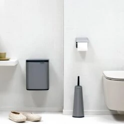 Brabantia Bo Afvalemmer 7 L - Platinum -Brabantia 10713094