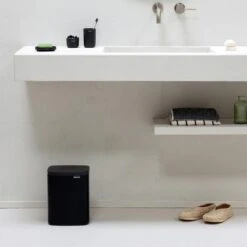 Brabantia Bo Afvalemmer 7 L - Matt Black -Brabantia 10713110