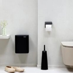 Brabantia Bo Afvalemmer 7 L - Matt Black -Brabantia 10713117