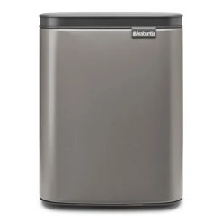 Brabantia Bo Afvalemmer 7 L - Platinum -Brabantia 10713118