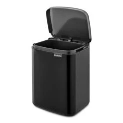 Brabantia Bo Afvalemmer 7 L - Matt Black -Brabantia 10713120