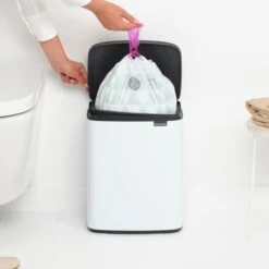Brabantia Bo Afvalemmer 12 L - White -Brabantia 10713138